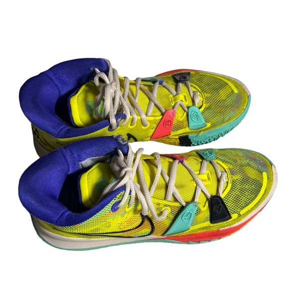 nike kyrie 7 1 world 1 people multicoloured basketball sneakers US 9.5 for men - Picture 9 of 16